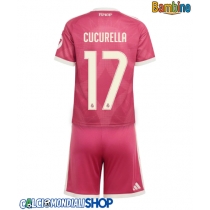 Maglie da calcio Real Madrid Marc Cucurella #17 Terza Maglia Bambino 2026-27 Manica Corta + Pantaloni corti)